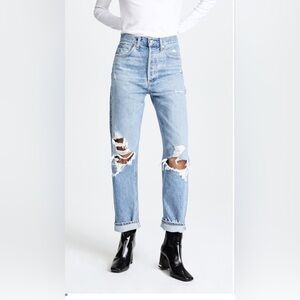 90s Mid Rise Straight Fit Jeans/ size: 26